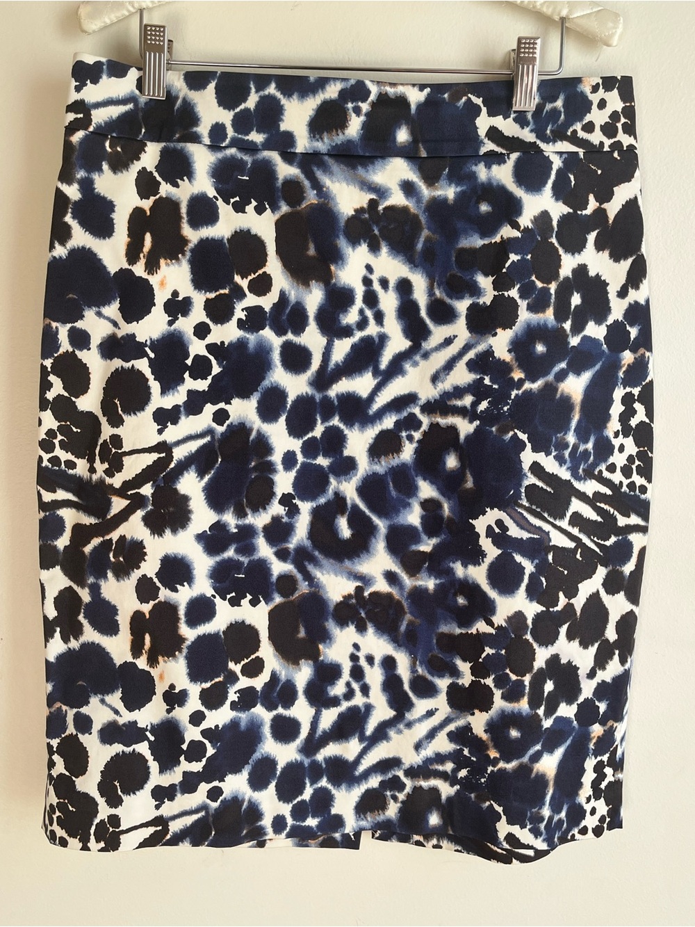 Vintage Ann Taylor Animal Print Pencil Skirt, Size 12